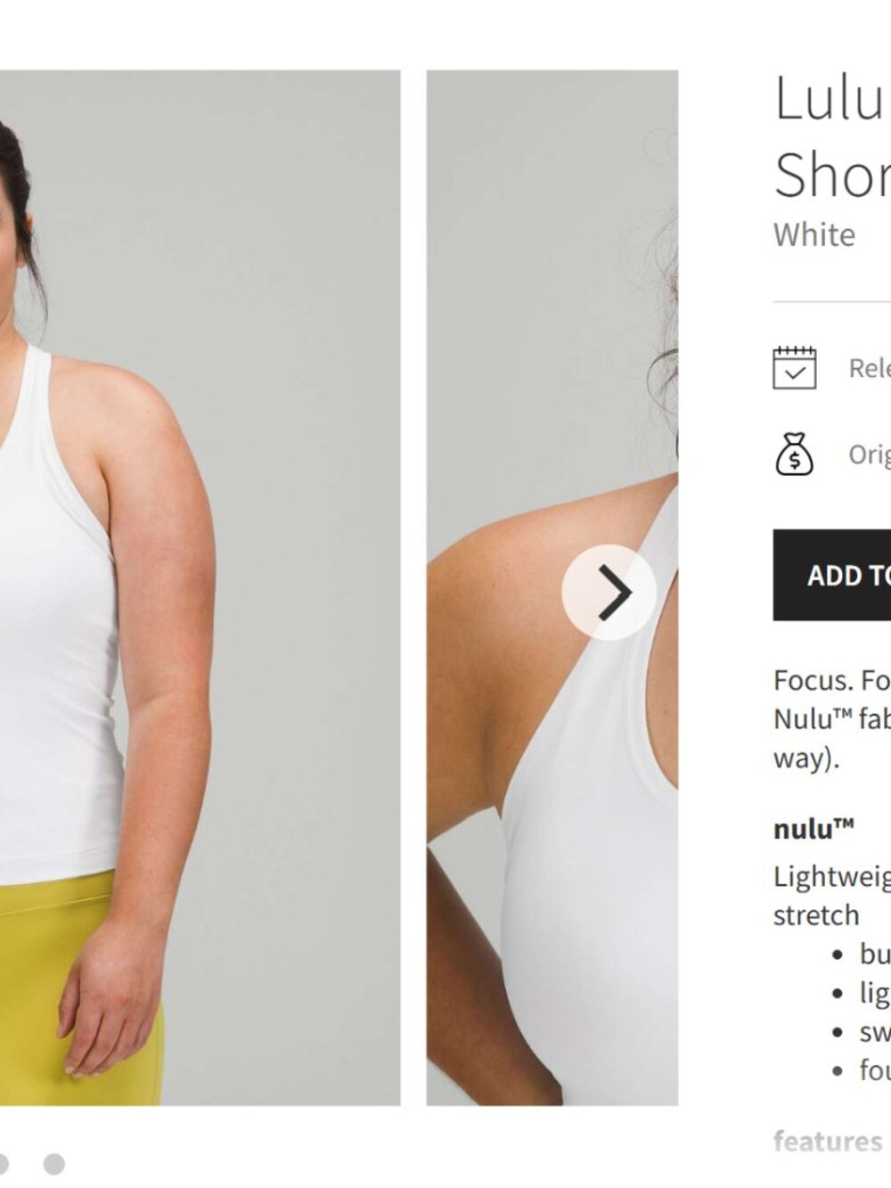 Cropped Cool Racerback